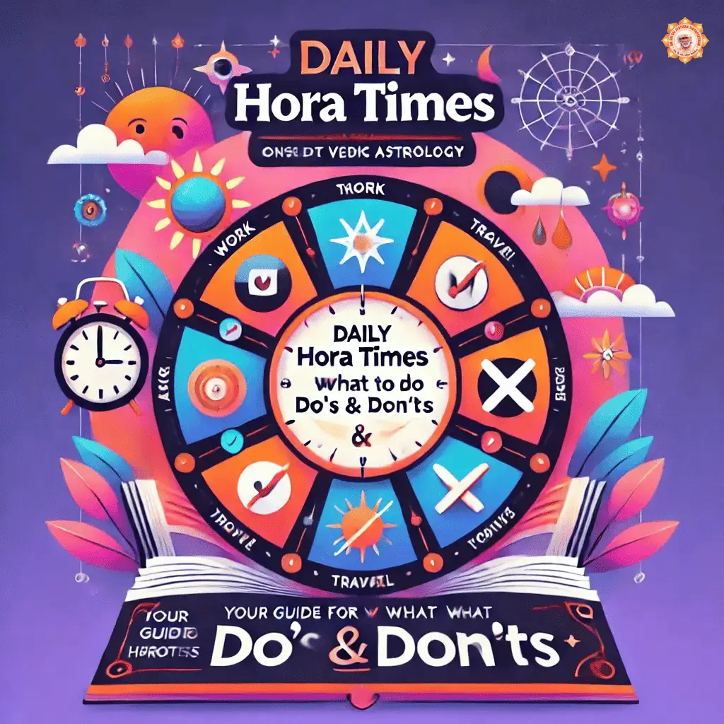 image of Daily Hora times with Do's and Don'ts